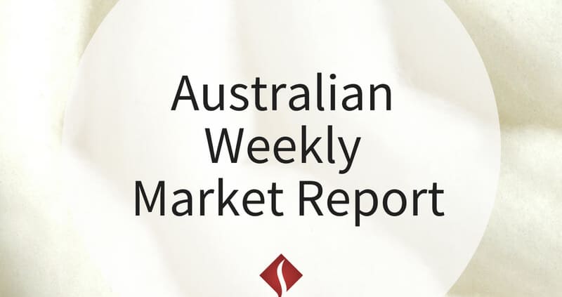 Australian Weekly Market Report