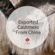 Exported Cashmere From China