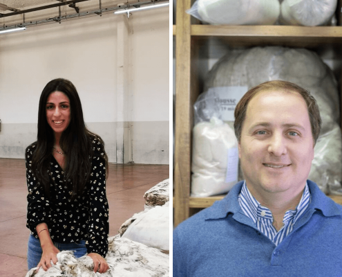 New Staff Members Sara Monteleone and Willy Gallia at The Schneider Group